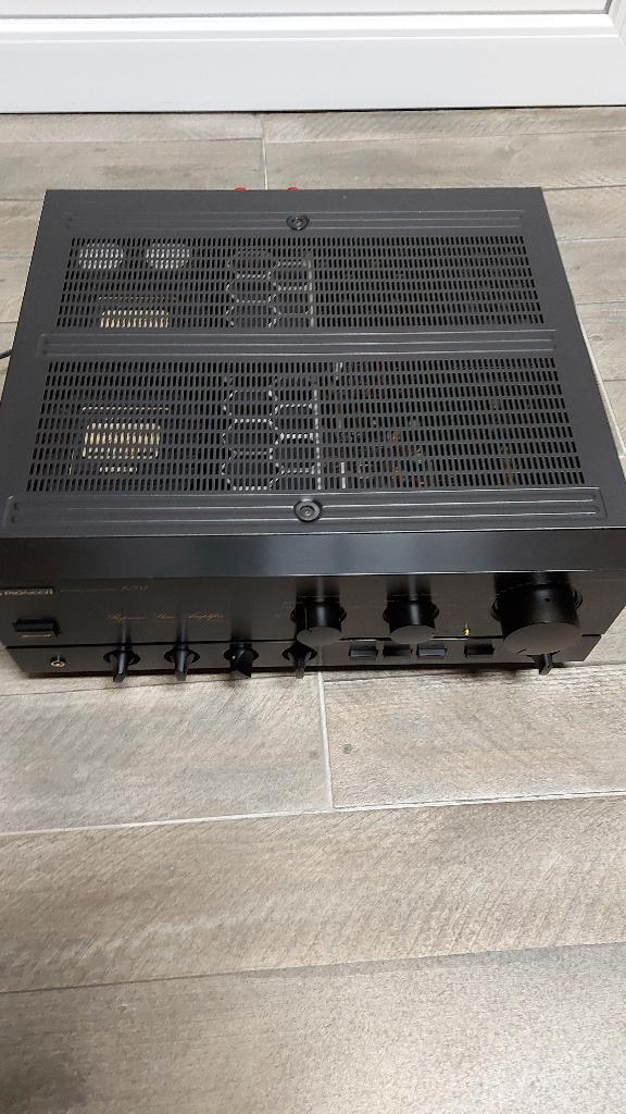 Pioneer A-717 stereo versterker, Audio, Tv en Foto, Versterkers en Receivers, Ophalen, Zo goed als nieuw, Pioneer, 120 watt of meer