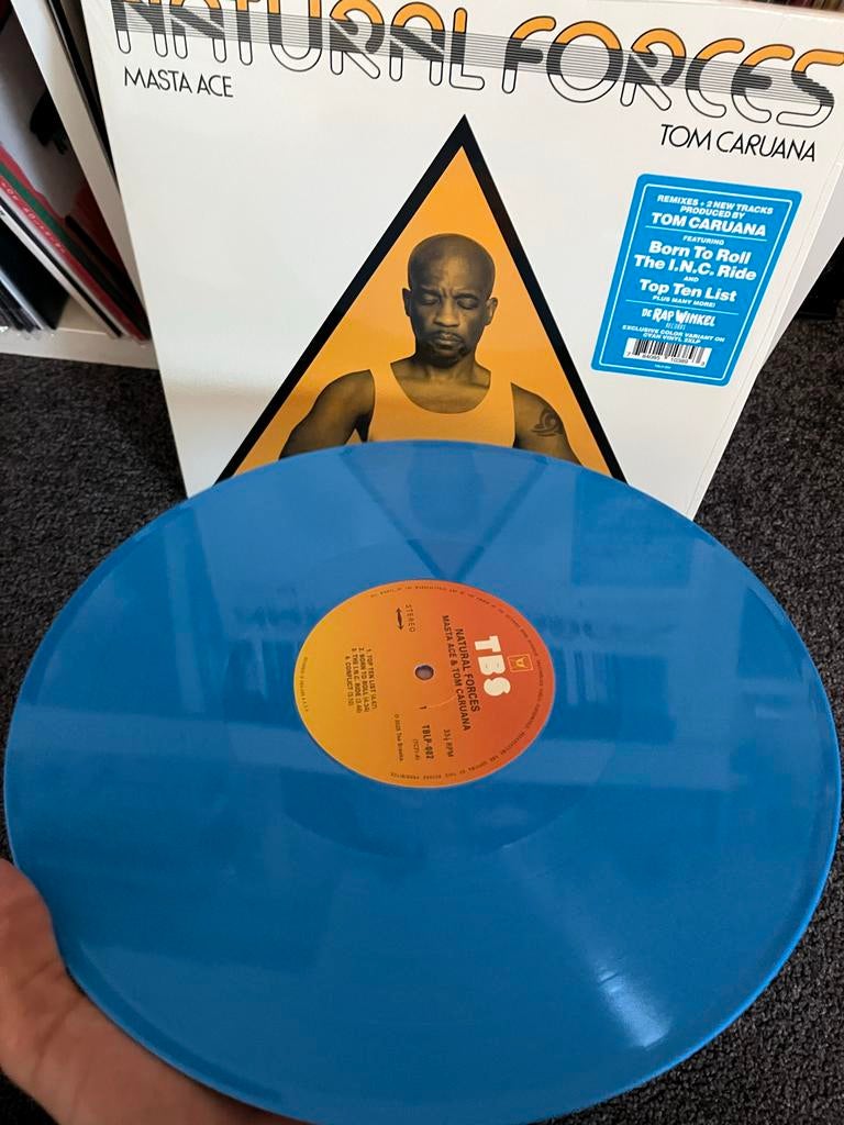 Masta Ace & Tom Caruana - Natural Forces (Limited Edition), Ophalen of Verzenden, 2000 tot heden, Zo goed als nieuw, 12 inch