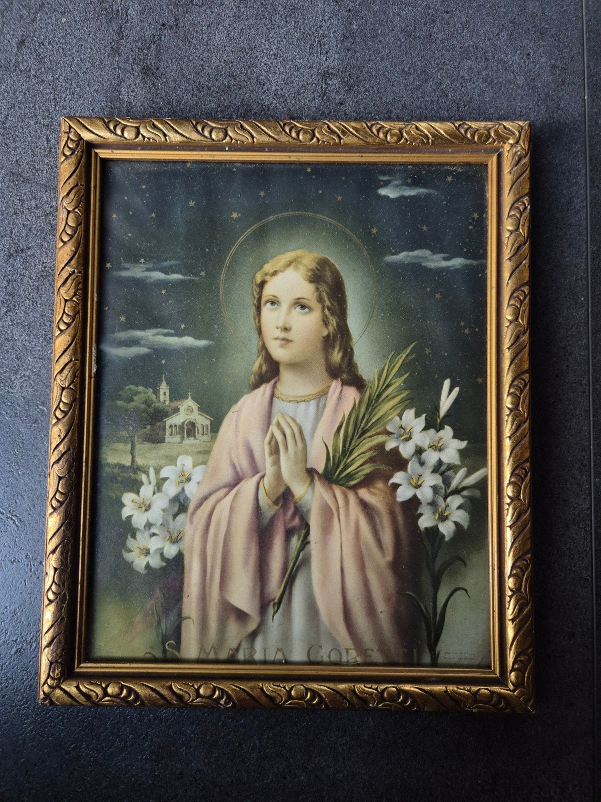 Religieuze prent, Antiek en Kunst, Antiek | Religie, Ophalen of Verzenden