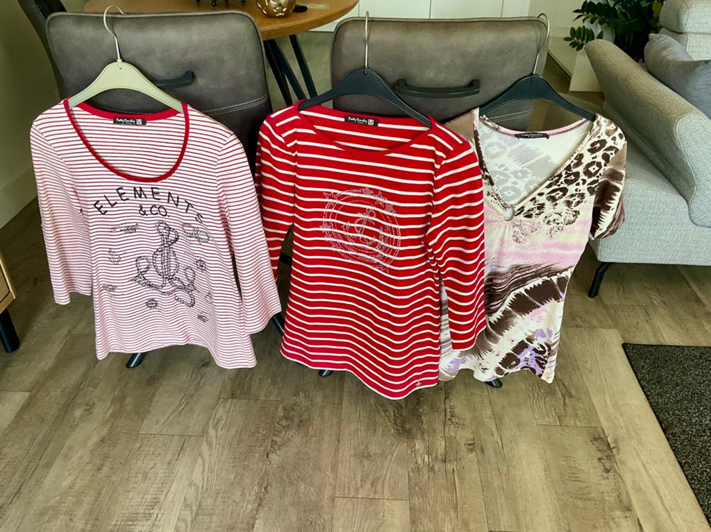 Betty Barckey : Top / Shirt - 3 stuks - maat 38, Kleding | Dames, Pyjama's, Ophalen, Zo goed als nieuw, Maat 38/40 (M)