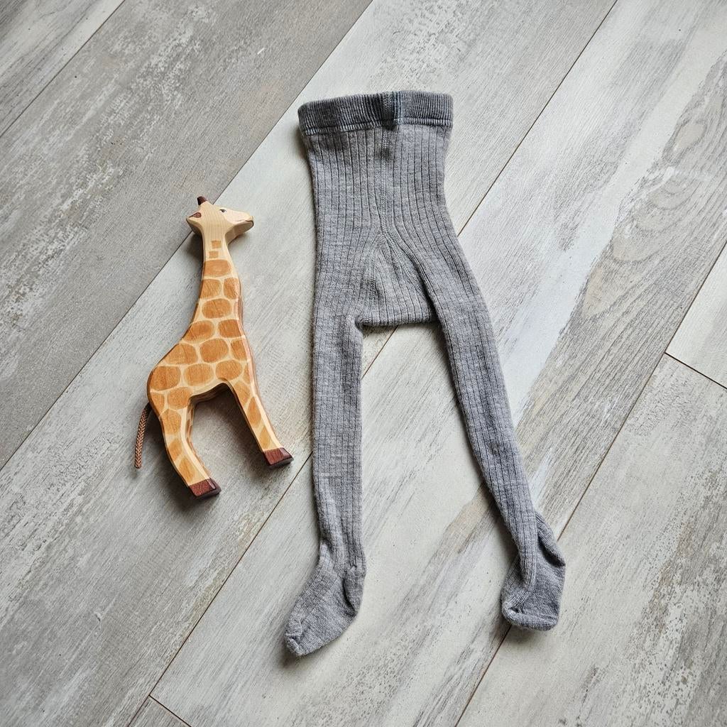 Wollen maillot maat 62/68 H&M, Kleding | Dames, Leggings, Maillots en Panty's, Ophalen of Verzenden, Zo goed als nieuw, Grijs