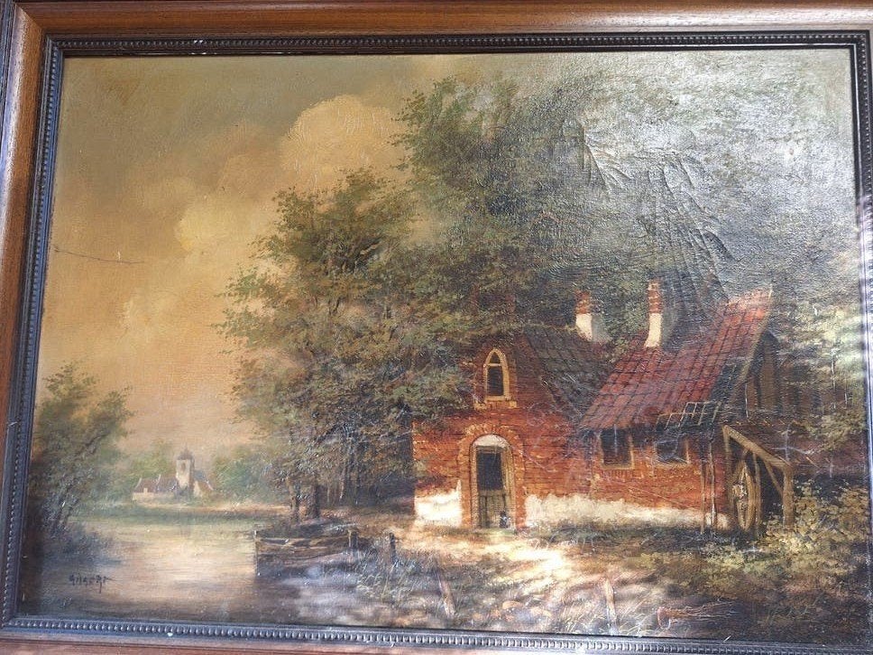 Schilderij Naïck Gilgert, Ophalen of Verzenden