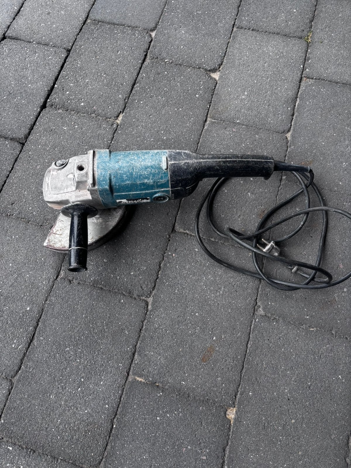 Makita slijptol 230 2000w, Ophalen, Gebruikt, 1000 watt of meer, Haakse handslijpmachine