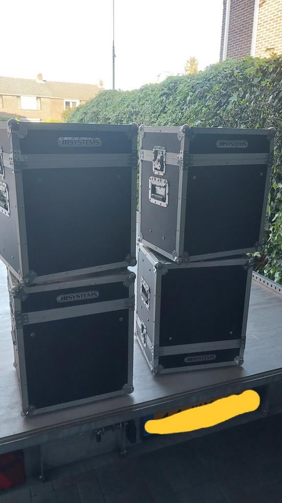 4x Flightcase JB systems iMove 5s, Ophalen, Overige instrumenten, Flightcase