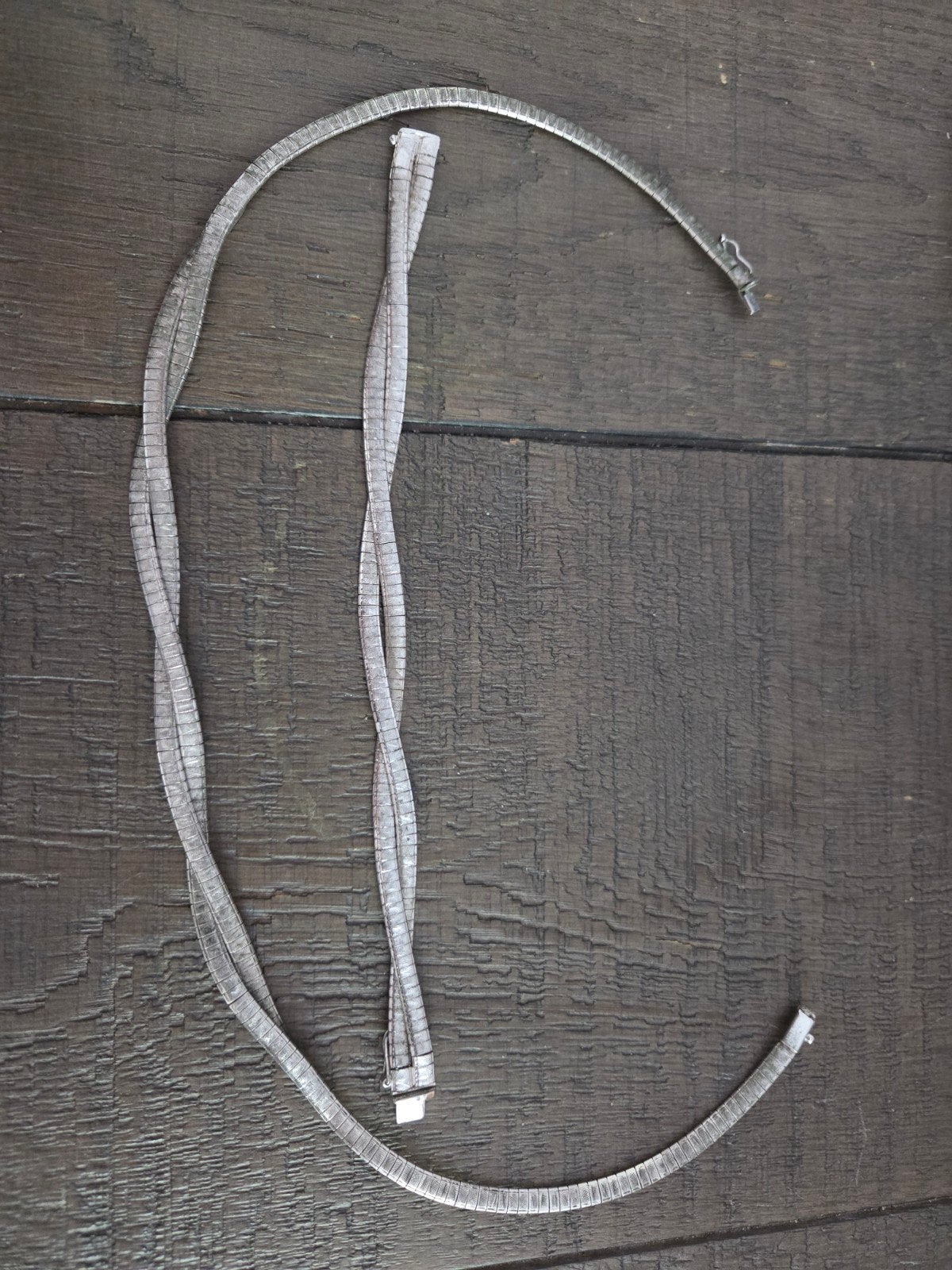 175 gram 835 zilveren lepeltjes, ketting en armband, Ophalen, Zilver