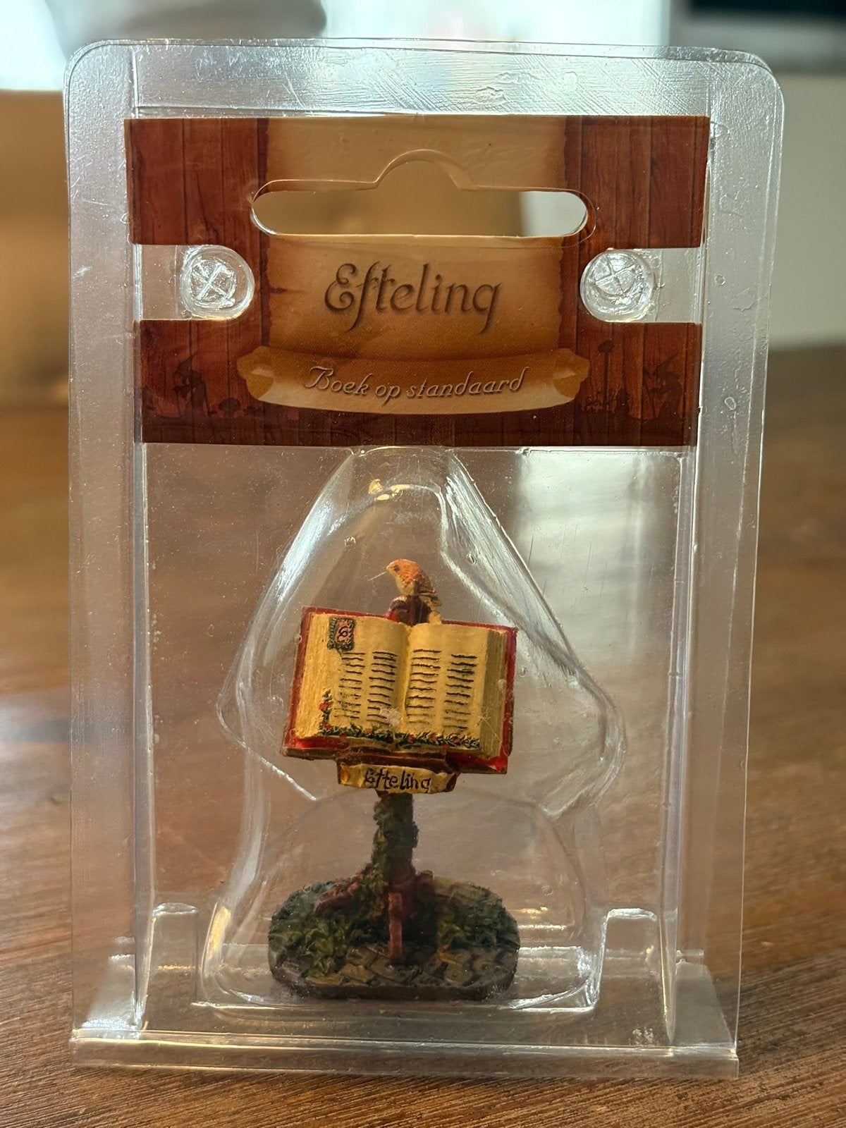 Efteling miniatuur boek op standaart, Verzenden, Nieuw, Overige typen