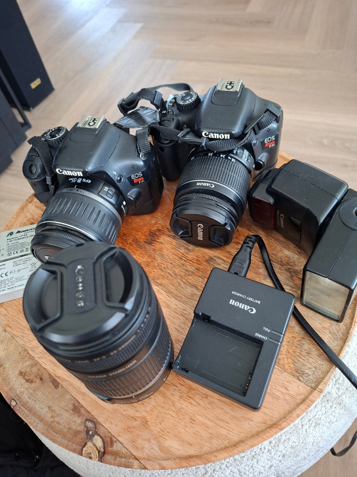 canon camera set met camera tas, Ophalen, Gebruikt, Spiegelreflex, Canon