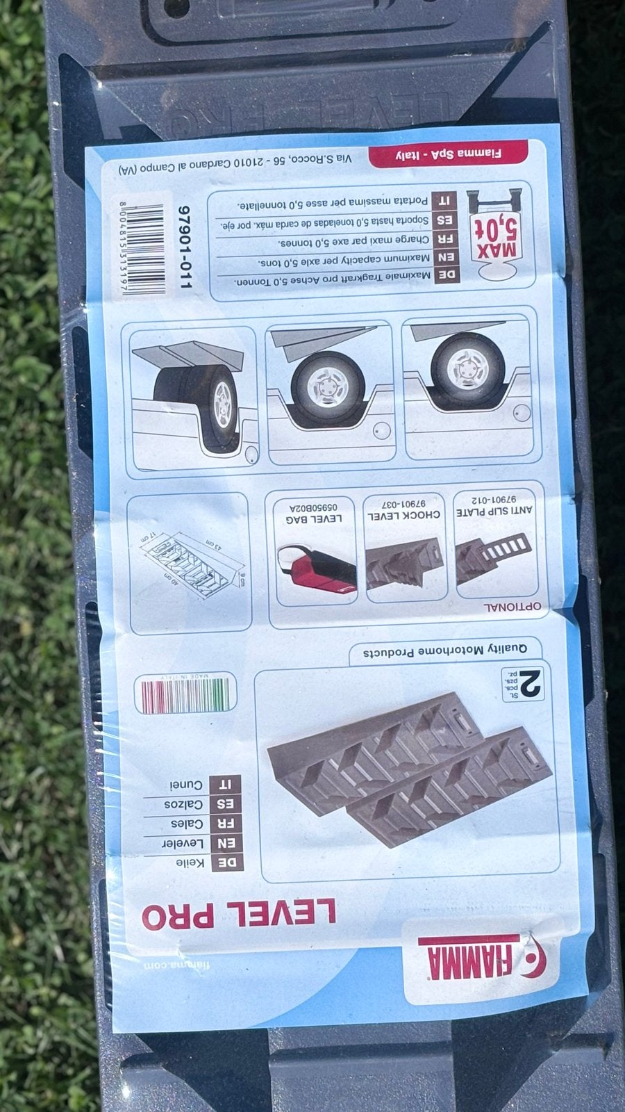 Fiamma Level Pro Leveler voor campers en caravans, Caravans en Kamperen, Ophalen of Verzenden, Nieuw