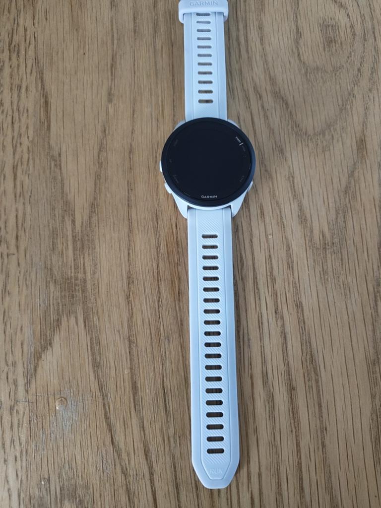 Garmin Forerunner GPS-smartwatch - Wit, Sieraden, Tassen en Uiterlijk, Activity trackers, Nieuw, Android, Wit, Waterdicht, Ophalen of Verzenden