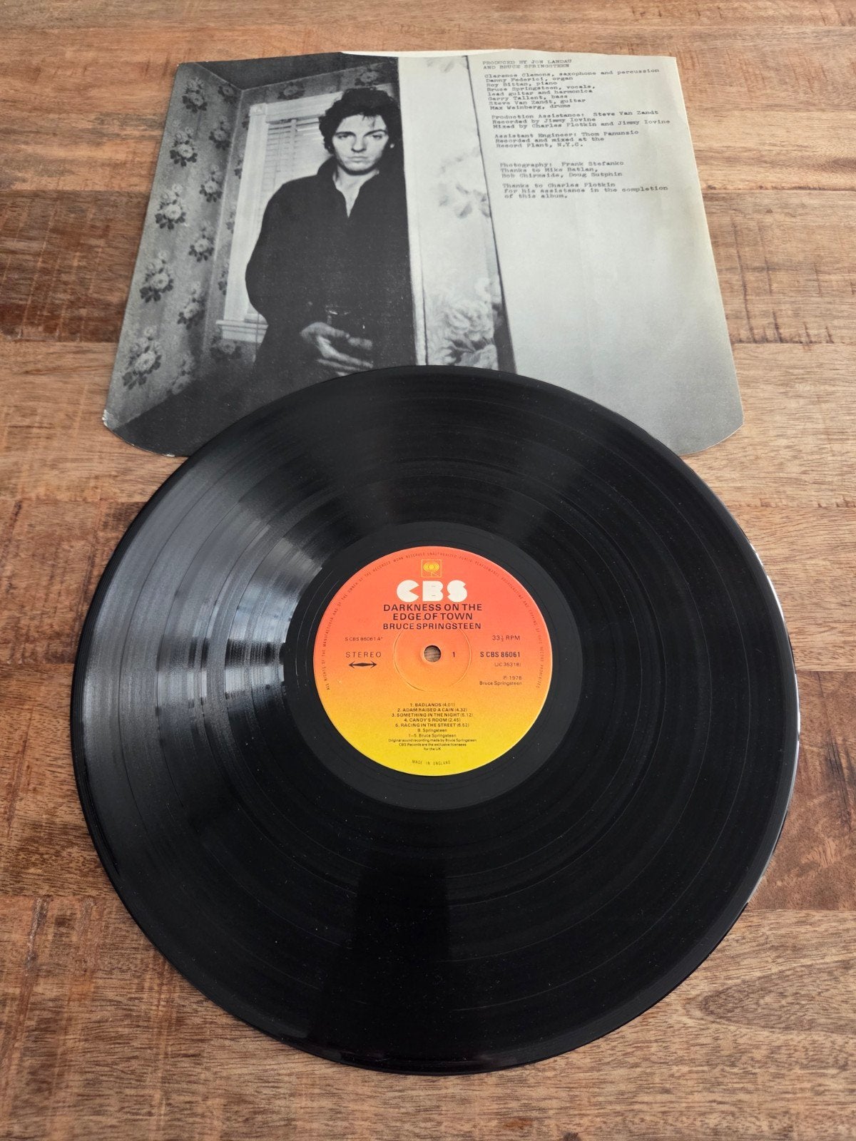lp bruce springsteen darkness on the edge of town, Ophalen of Verzenden