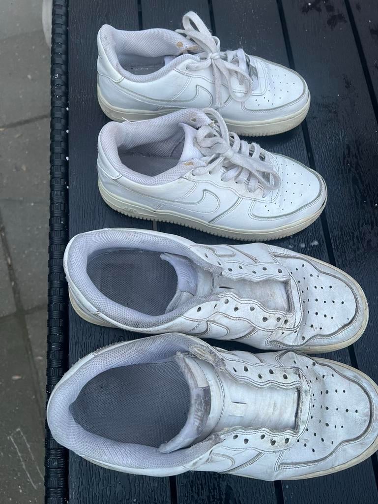 Nike, Ophalen, Gedragen, Wit, Veterschoenen