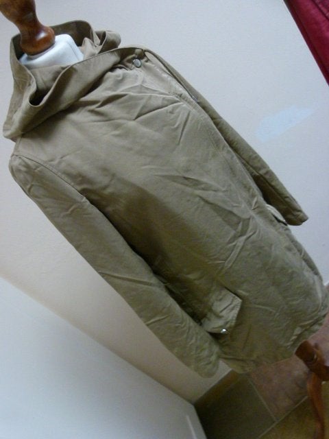 Bershka, zomer jas maat S 36 beige, Beige, Zo goed als nieuw, Maat 36 (S), Bershka