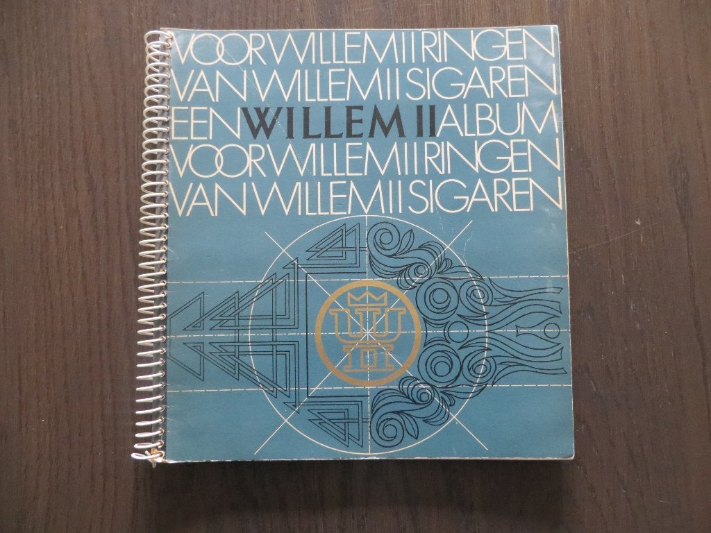 Willem II  2e album  Compleet, Verzamelen, Verzenden, Gebruikt, Sigarenbandjes