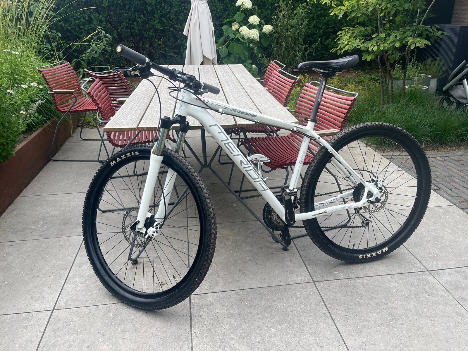 Merida Mountainbike 29” - Wit, Fietsen en Brommers, Fietsen | Mountainbikes en ATB, Merida, Hardtail, Schijfrem, Ophalen