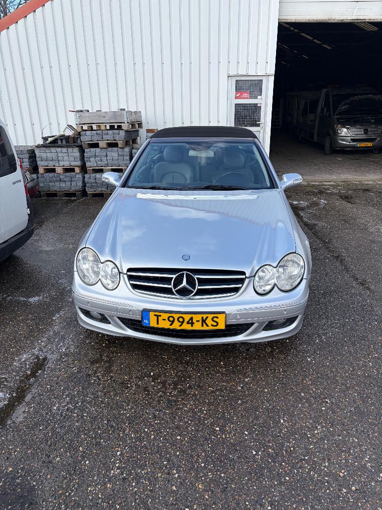 Mercedes-Benz CLK 1.8 Clk200 Kompr Cabriolet AUT 2006 Grijs, Automaat, Achterwielaandrijving, 4 cilinders, Cabriolet