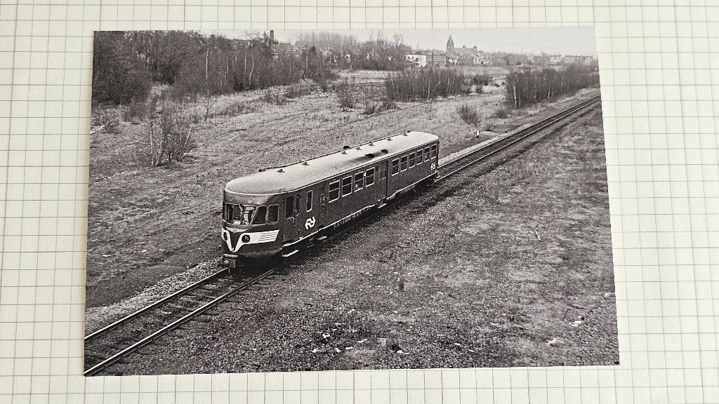 Foto TREIN NS Nederlandse Spoorwegen Diesel DE1 Plan X, Verzenden, Gebruikt, Trein, Overige typen