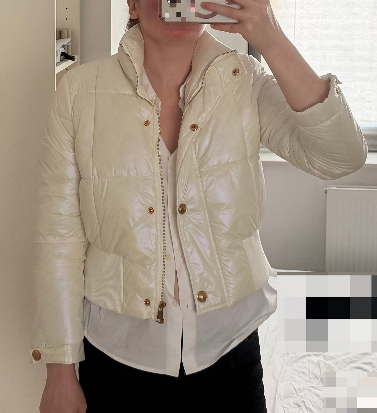 Women’s opal-colored jacket, Ophalen of Verzenden, Zo goed als nieuw