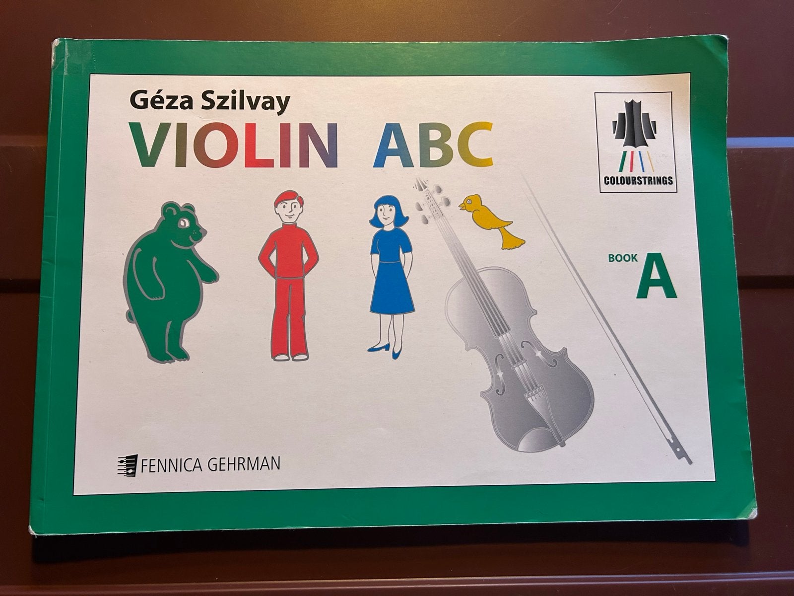 Viool ABC Boek A - Colourstrings, Klassiek, Les of Cursus, Ophalen of Verzenden, Zo goed als nieuw
