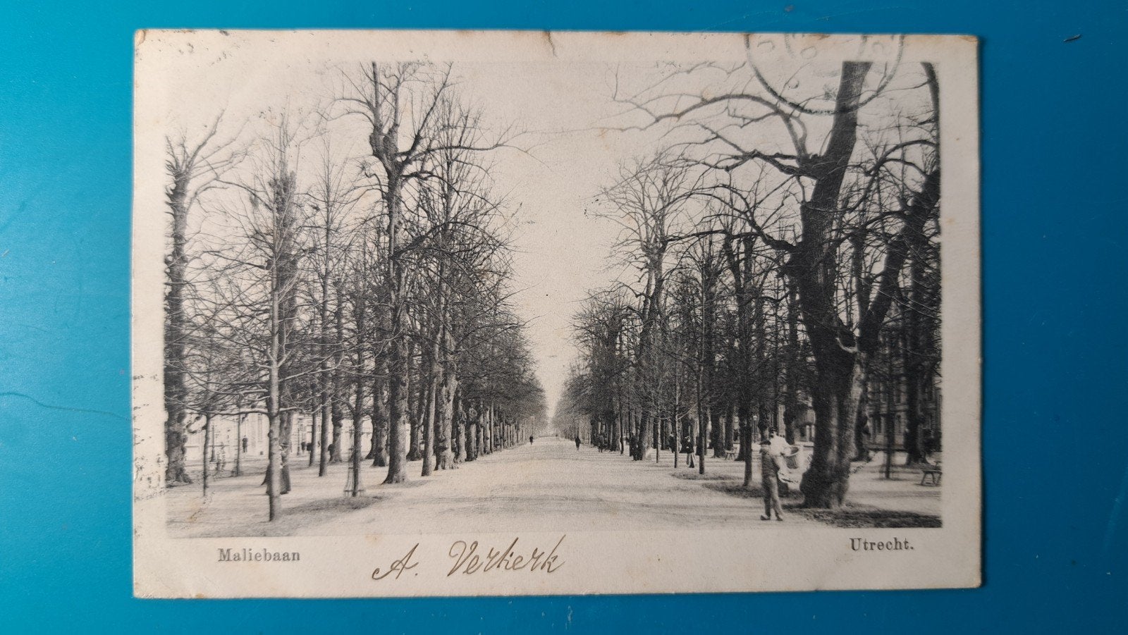 Utrecht Maliebaan 1903, Verzamelen, Ophalen of Verzenden, Voor 1920, Gelopen, Utrecht