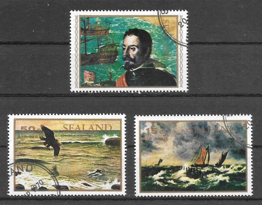 Sealand 1970 Diversen, Verzenden, Overige landen, Gestempeld