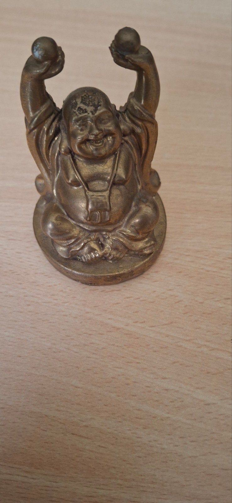 Happy boeddha, Antiek en Kunst, Antiek | Koper en Brons, Ophalen of Verzenden