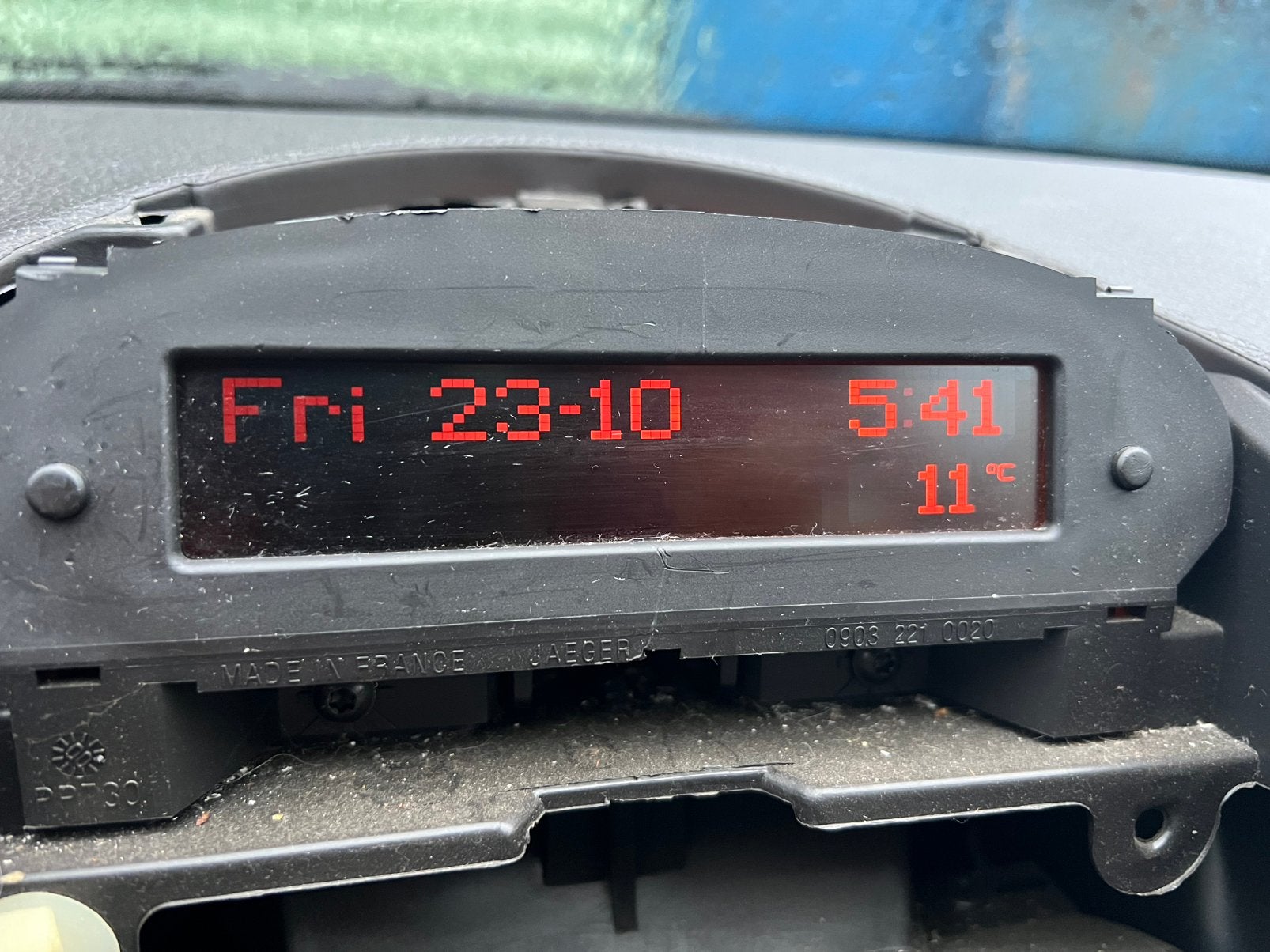 Peugeot 206 display info scherm, Auto-onderdelen, Ophalen of Verzenden, Peugeot