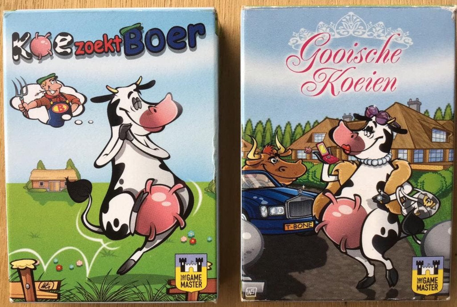 Koe zoekt Boer & Gooische Koeien - vanaf 8 jaar - ZGAN, Vijf spelers of meer, Ophalen of Verzenden, Zo goed als nieuw