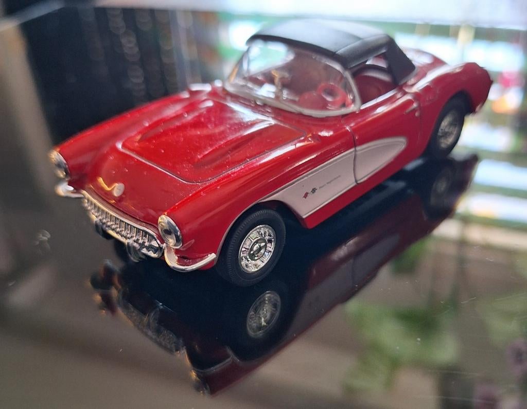 Welly' chevrolet corvette cabriole, Ophalen of Verzenden, Auto