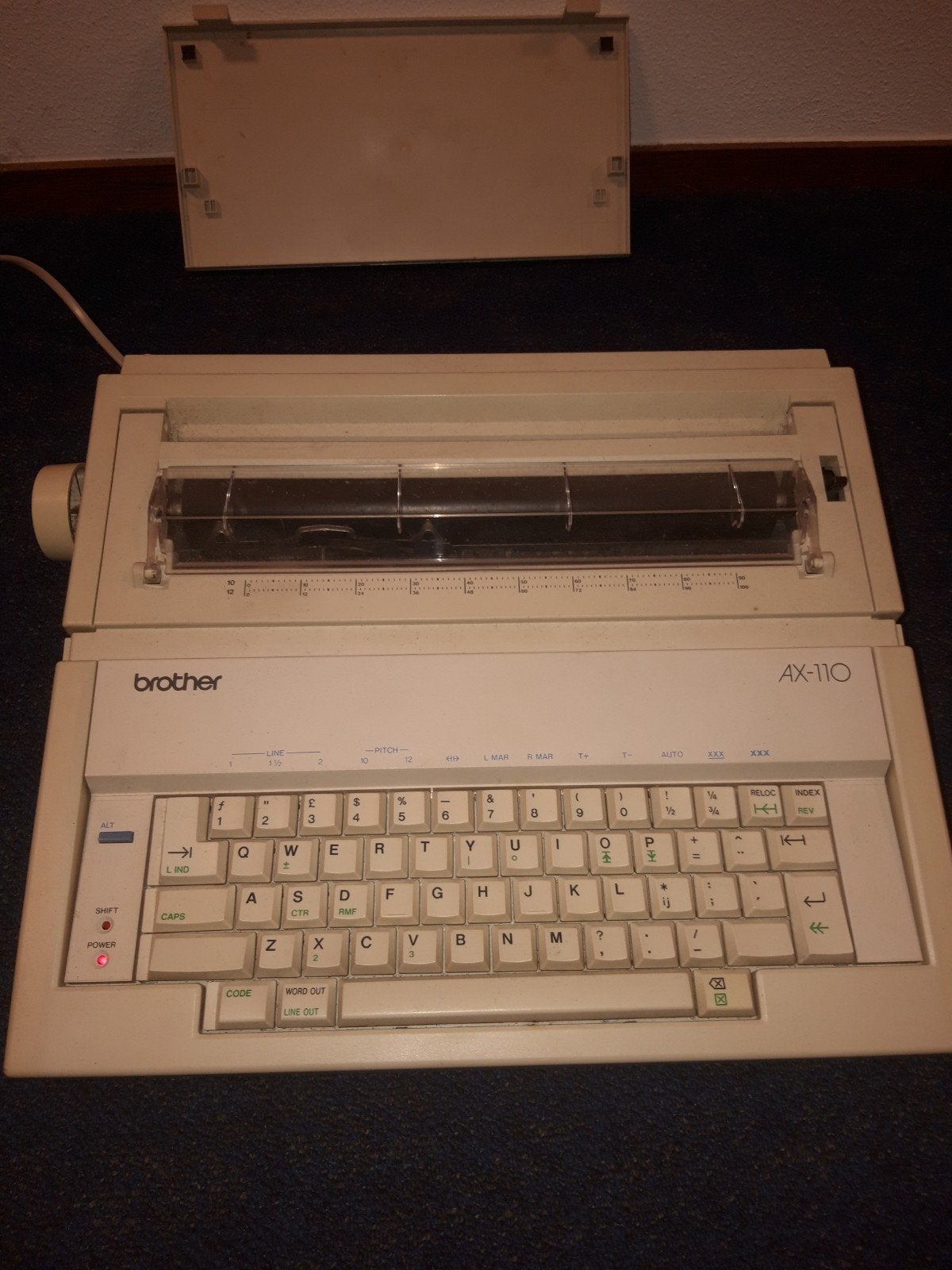 brother ax10, Ophalen of Verzenden, Zo goed als nieuw