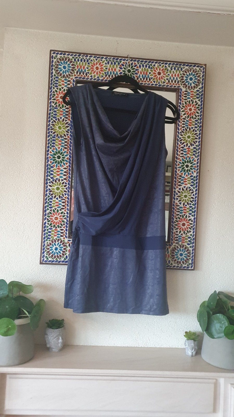 Rinascimento mooie stretch jurk maat L, Ophalen of Verzenden, Zo goed als nieuw, Maat 38/40 (M), Knielengte