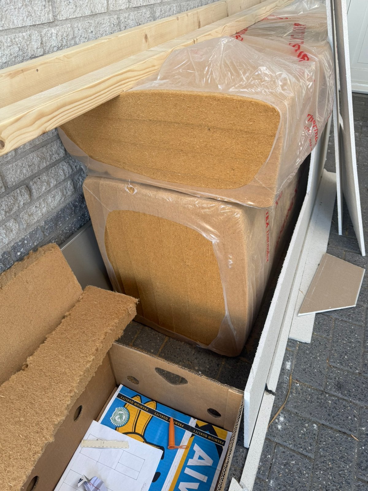 12 Gutex Thermoflex isolatie| 60 mm | 70% PEFC, Ophalen, Doos, 60 cm of meer, Minder dan 35 cm