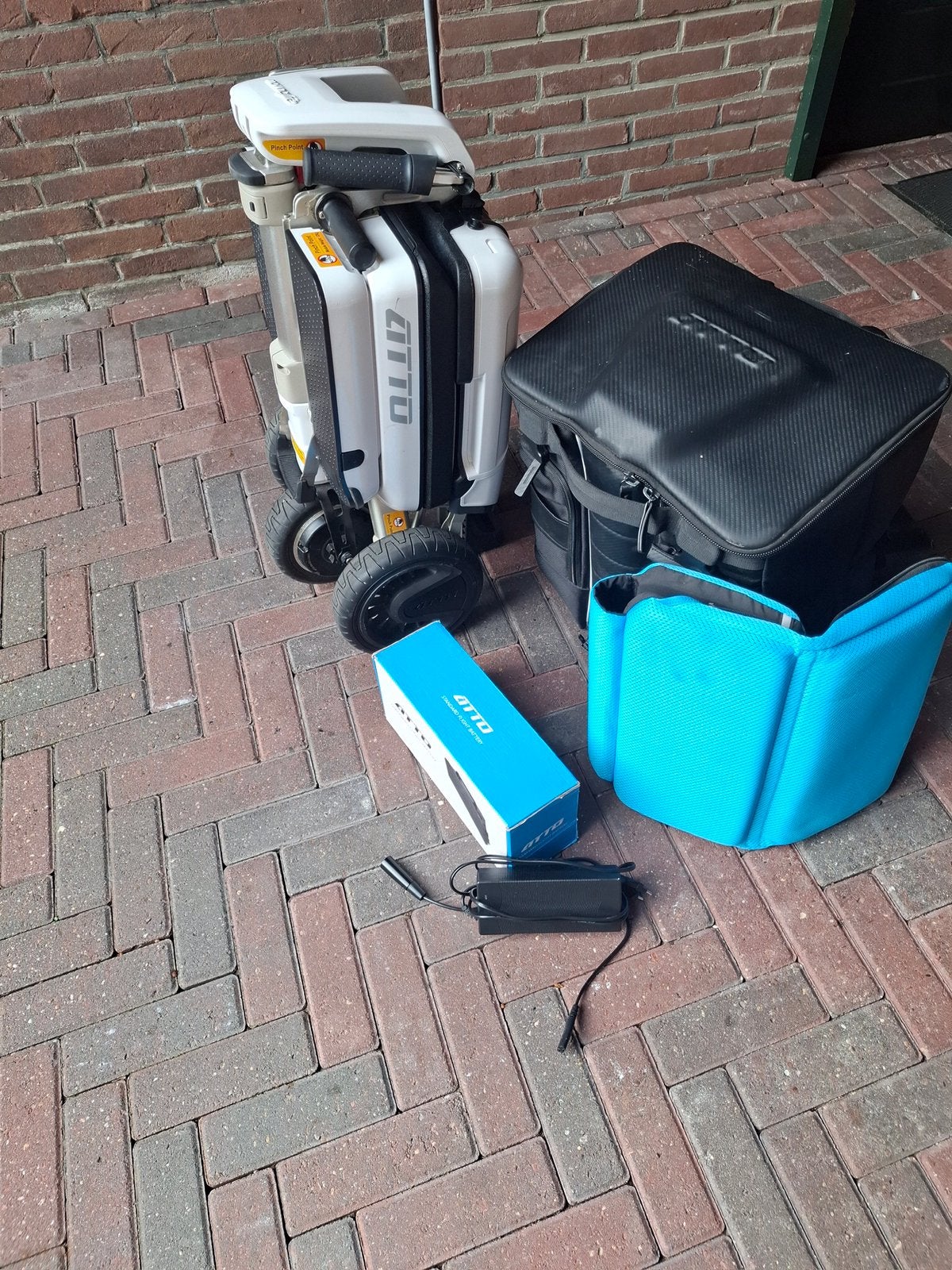 Te koop, Diversen, Ophalen, Inklapbaar, Zo goed als nieuw, Elektrische rolstoel