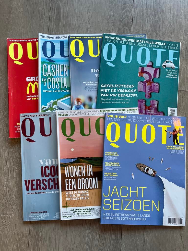 Quote Magazine - 2025, Boeken, Ophalen of Verzenden, Zo goed als nieuw, Overige typen