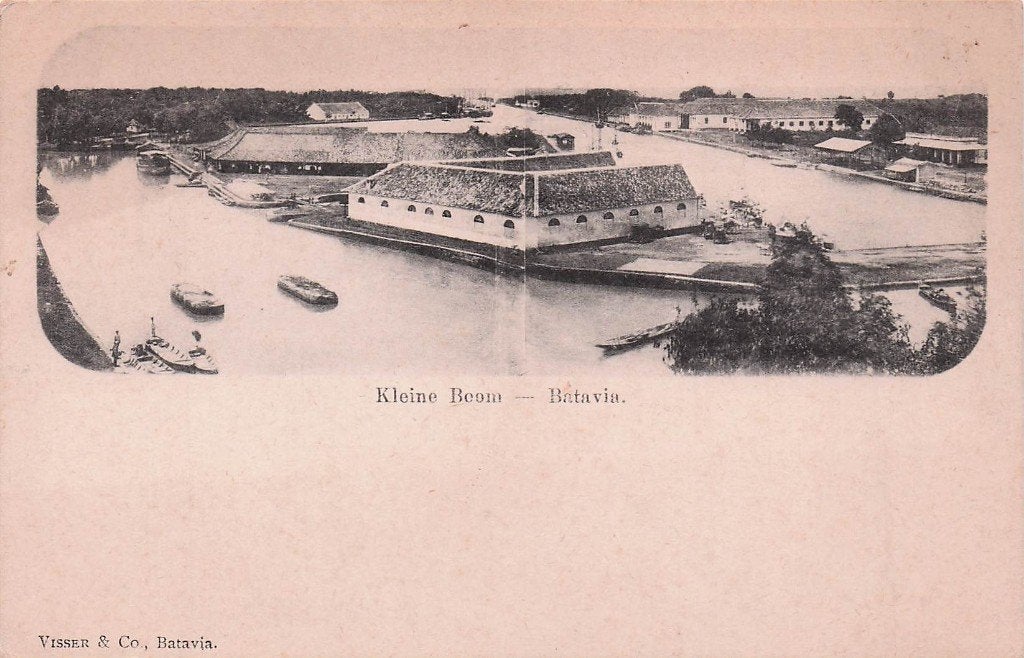 Nederlands Indië Batavia - Kleine Boom, Ophalen of Verzenden, Voor 1920, Ongelopen, Buiten Europa