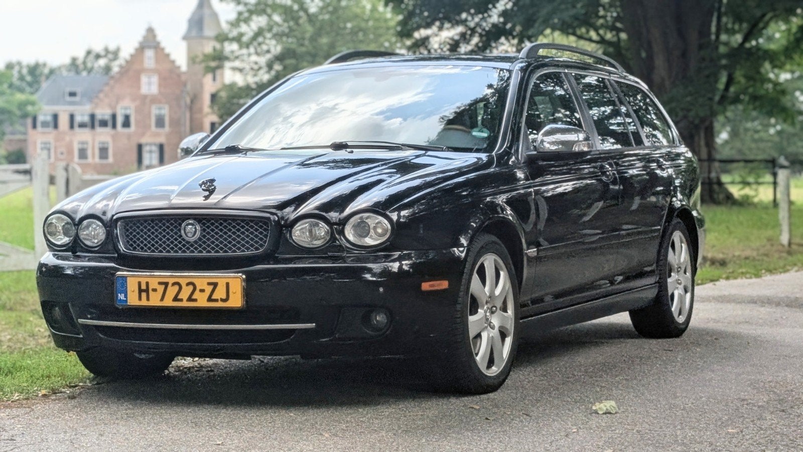 Jaguar X-Type 2.2 D I4 Estate Executive 2008 Zwart, Voorwielaandrijving, 145 pk, 4 cilinders, Zwart