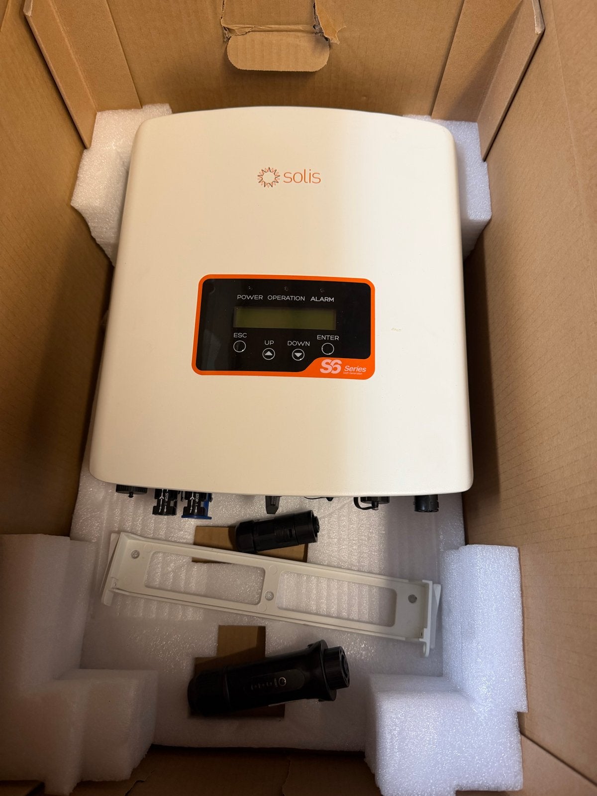 Solis S6-GR1P3.6K-M Omvormer, 200 wattpiek of meer, ., Overige typen, Nieuw