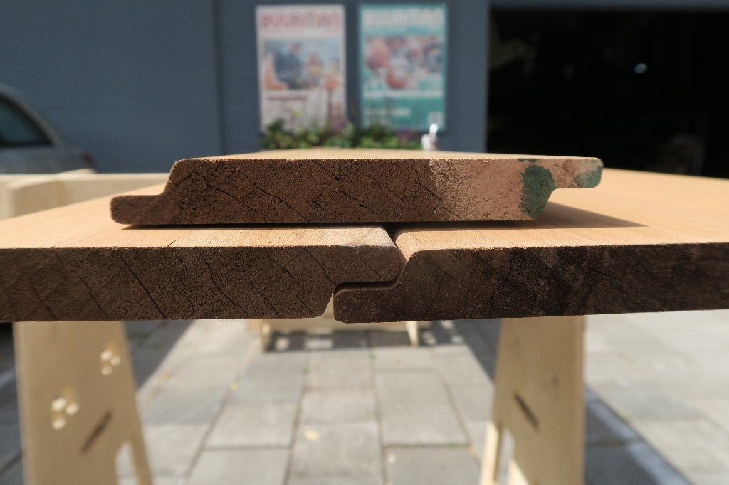 Thermisch Ayous Gevelbekleding Channelsiding, Minder dan 25 mm, Nieuw, Plank, 300 cm of meer