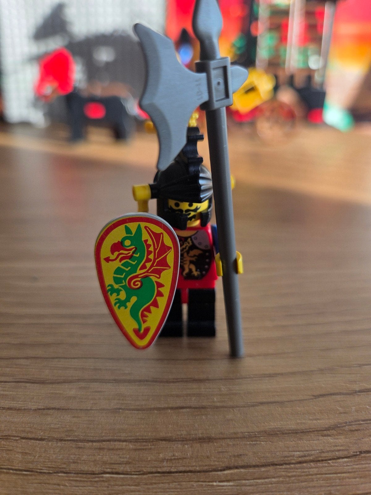 Lego Castle 6056 Dragon Wagon - Compleet met boekje, Gebruikt, Lego, Ophalen of Verzenden, Inclusief instructies