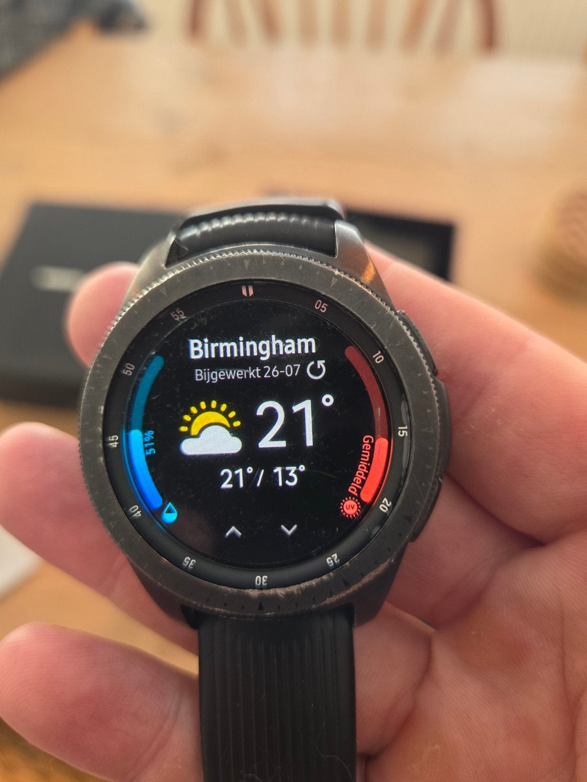 Samsung Galaxy Watch - Special Edition (Gebruikt), Gebruikt, Zwart, Ophalen of Verzenden, Samsung