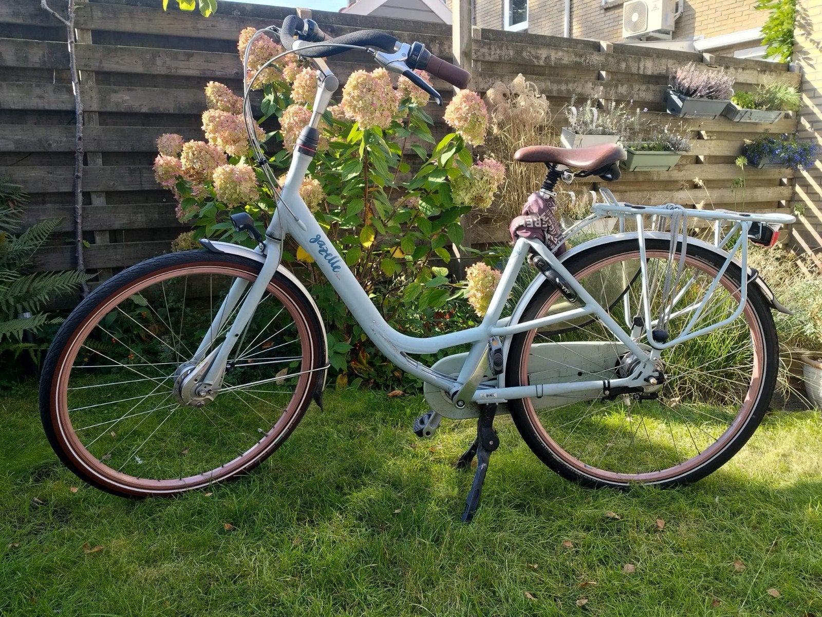 Gazelle Bloom L53 Iced Blue Damesfiets 7 Versnellingen, Ophalen, Gebruikt, Versnellingen, 50 tot 53 cm
