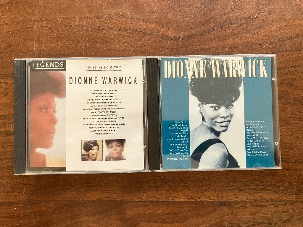 Dionne Warwick - 2 CD's, Ophalen of Verzenden, Zo goed als nieuw