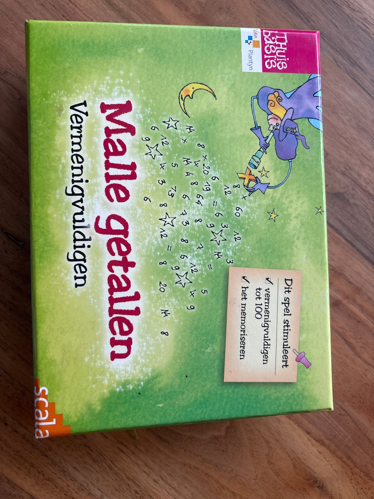 Malle Getallen Vermenigvuldigen - Rekenspel, Ophalen, Zo goed als nieuw, Rekenen