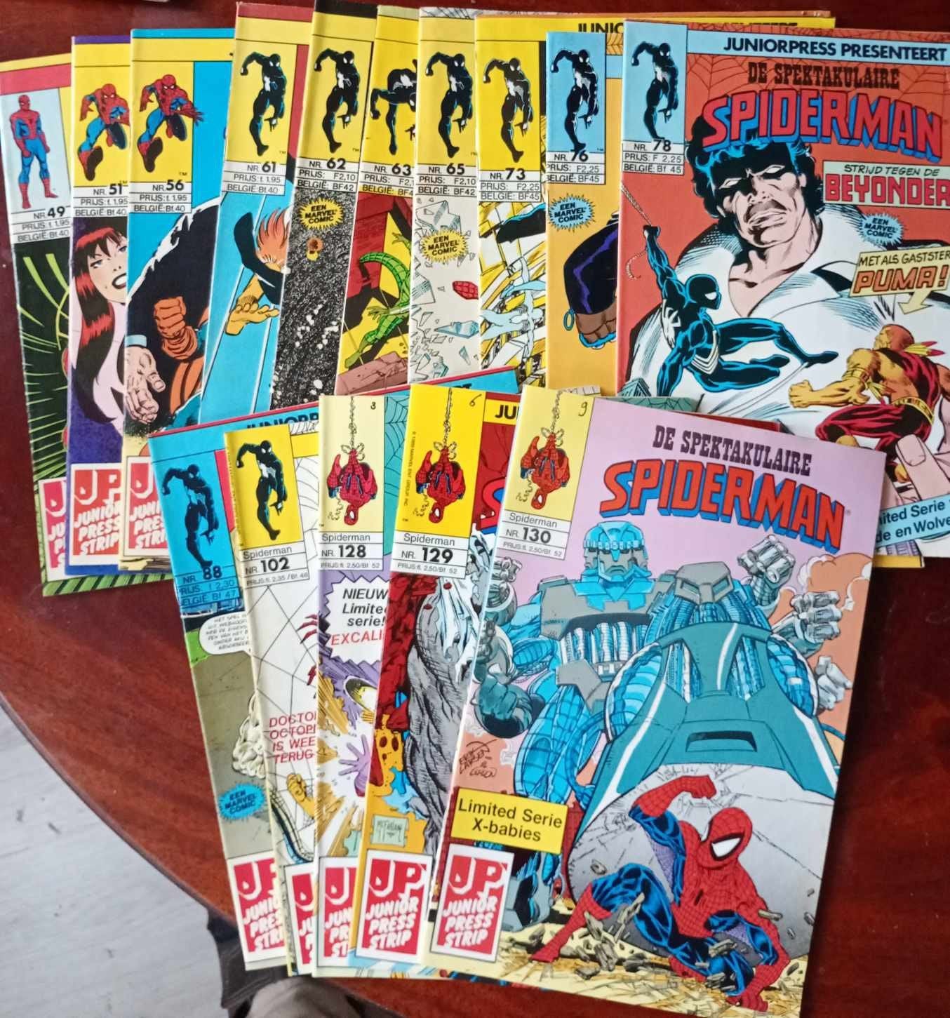 De Spektakulaire Spiderman stripboeken - Diverse nummers, Meerdere stripboeken, Ophalen of Verzenden, Gelezen