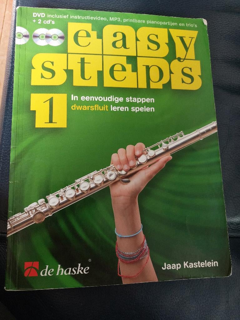 Easy Steps 1, voor warsfluit, Ophalen of Verzenden, Gelezen, Algemeen, Jaap Kastelein
