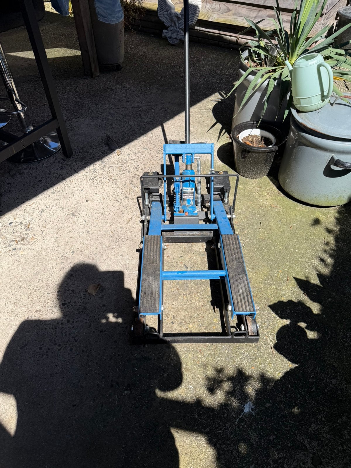 Hydraulische motor lift- krik, Ophalen, Gebruikt
