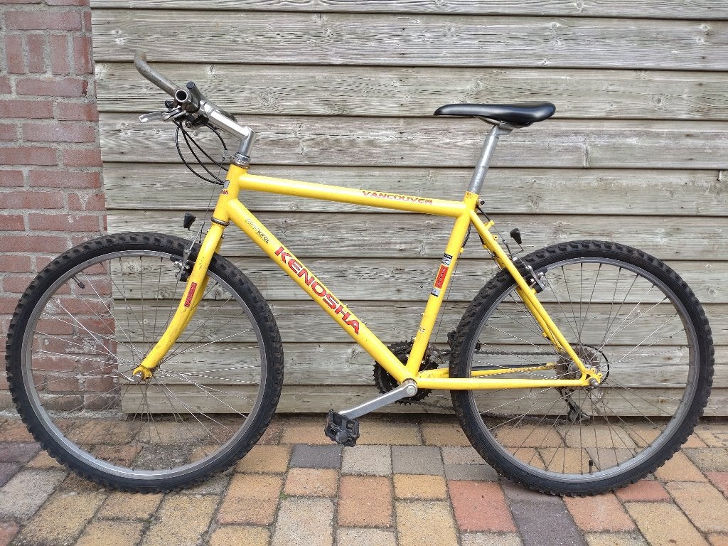 Vintage mountainbike Kenosha Vancouver, Fietsen en Brommers, Gebruikt, Velgrem, Geen vering, Ophalen