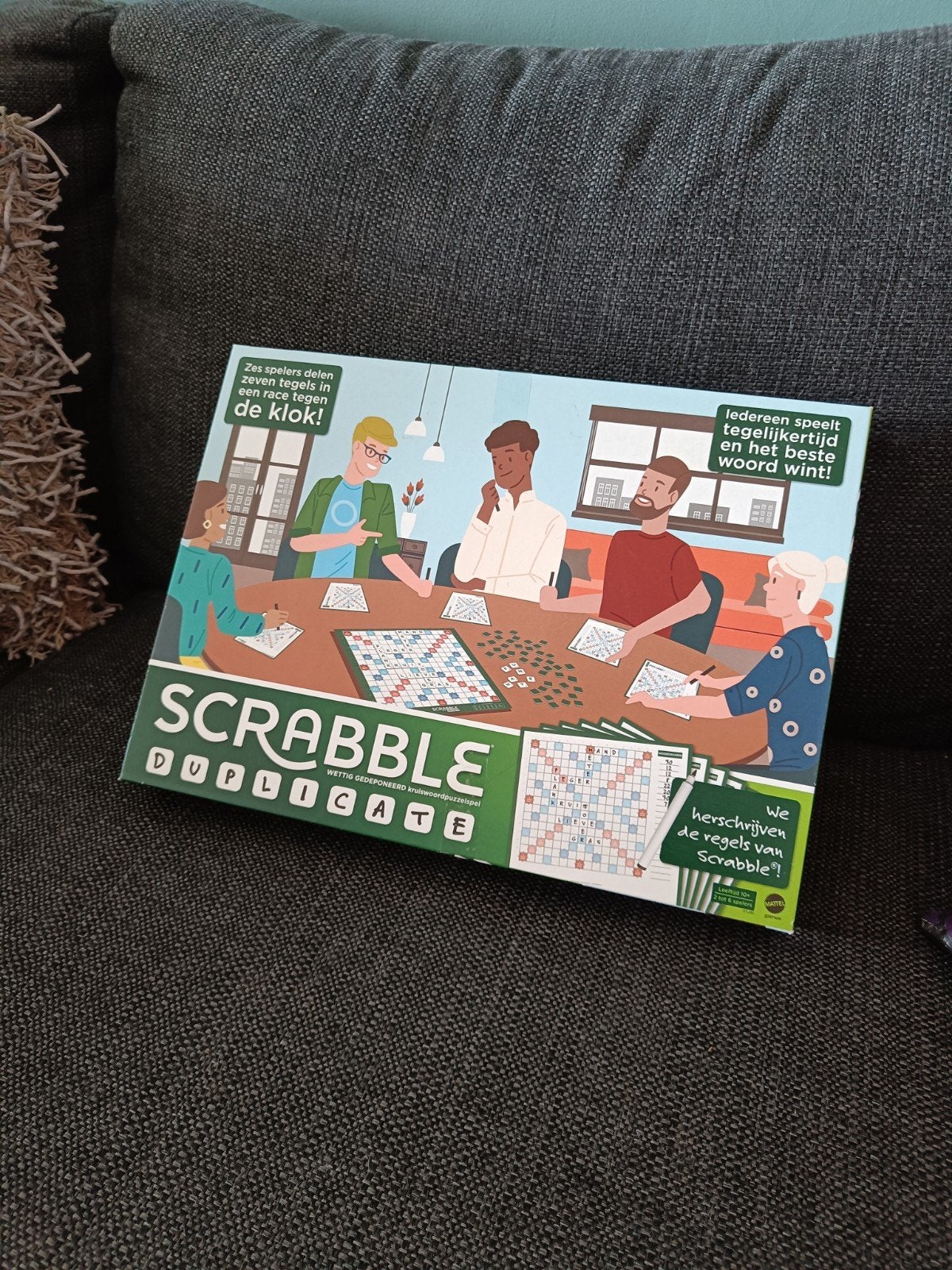 Scrabble Duplicate - Nieuw in doos, Vijf spelers of meer, Ophalen of Verzenden, Nieuw, Mattel
