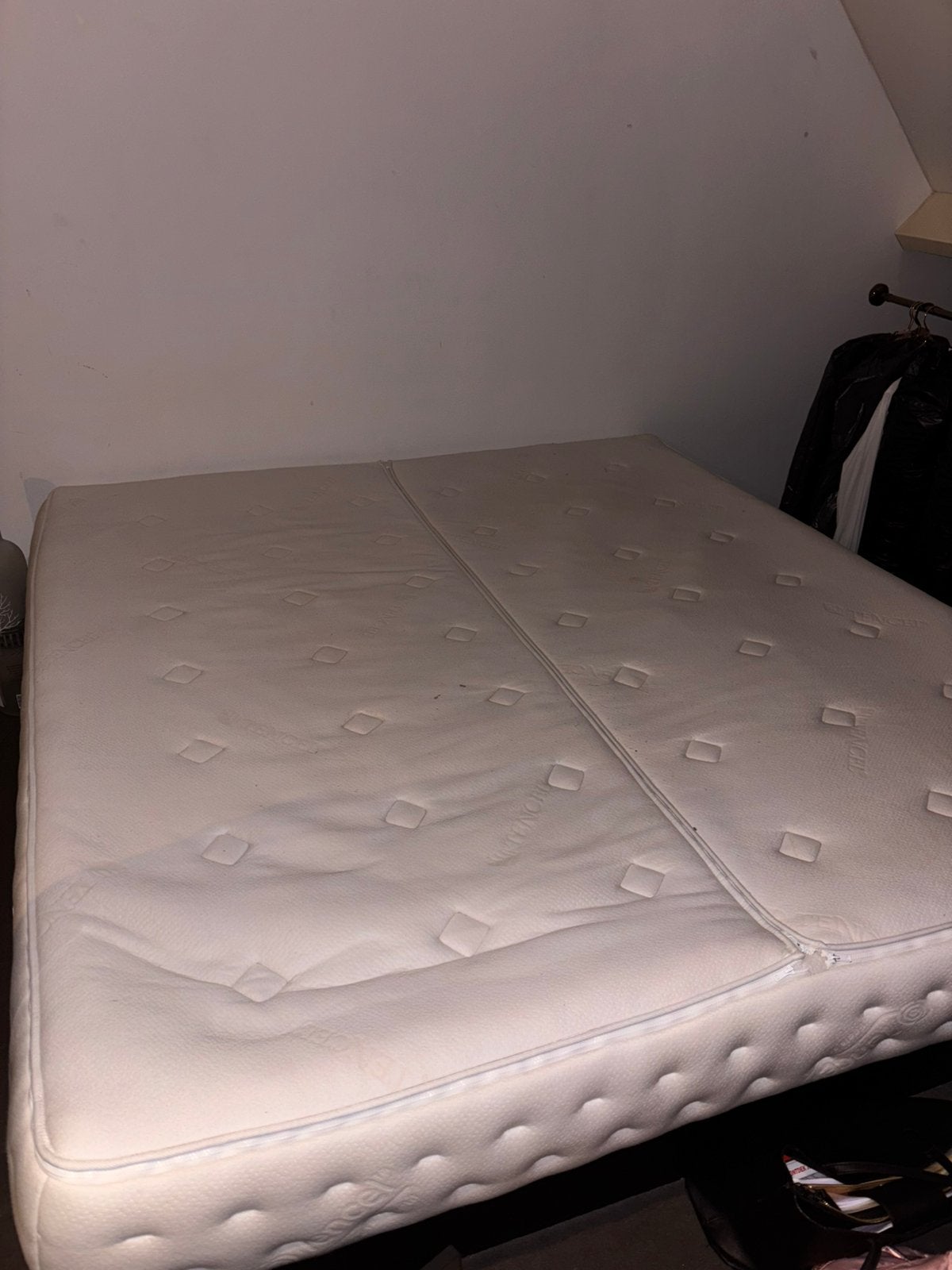 Waterbed 180x200, Ophalen, Zwart, Tweepersoons, Zo goed als nieuw