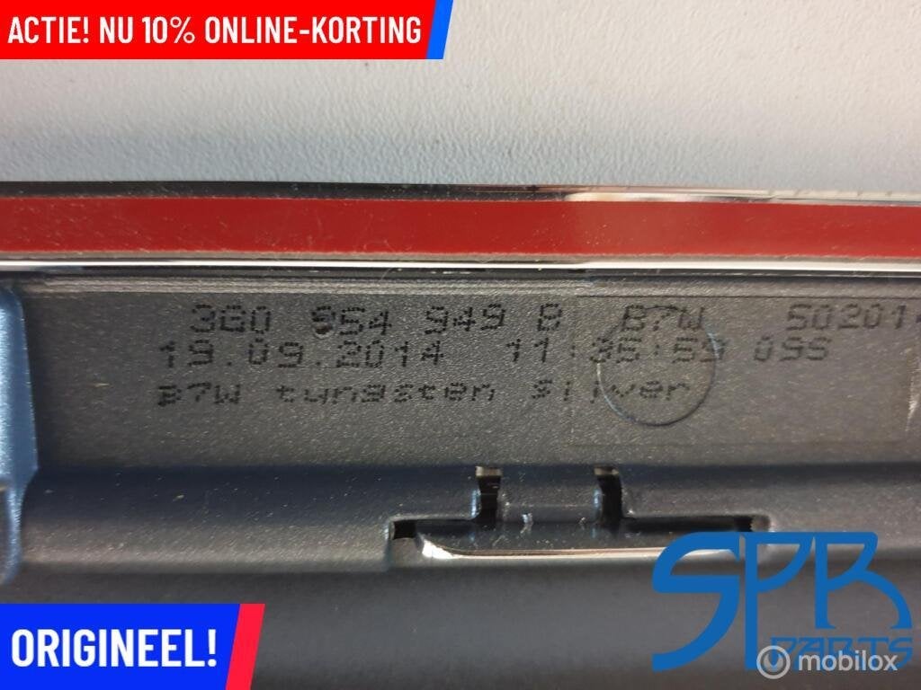 PASSAT B8 DEURLIJST Portierlijst Linksachter LB7W 3G0854949A, Auto-onderdelen, Volkswagen, Nieuw, Ophalen of Verzenden, Volkswagen