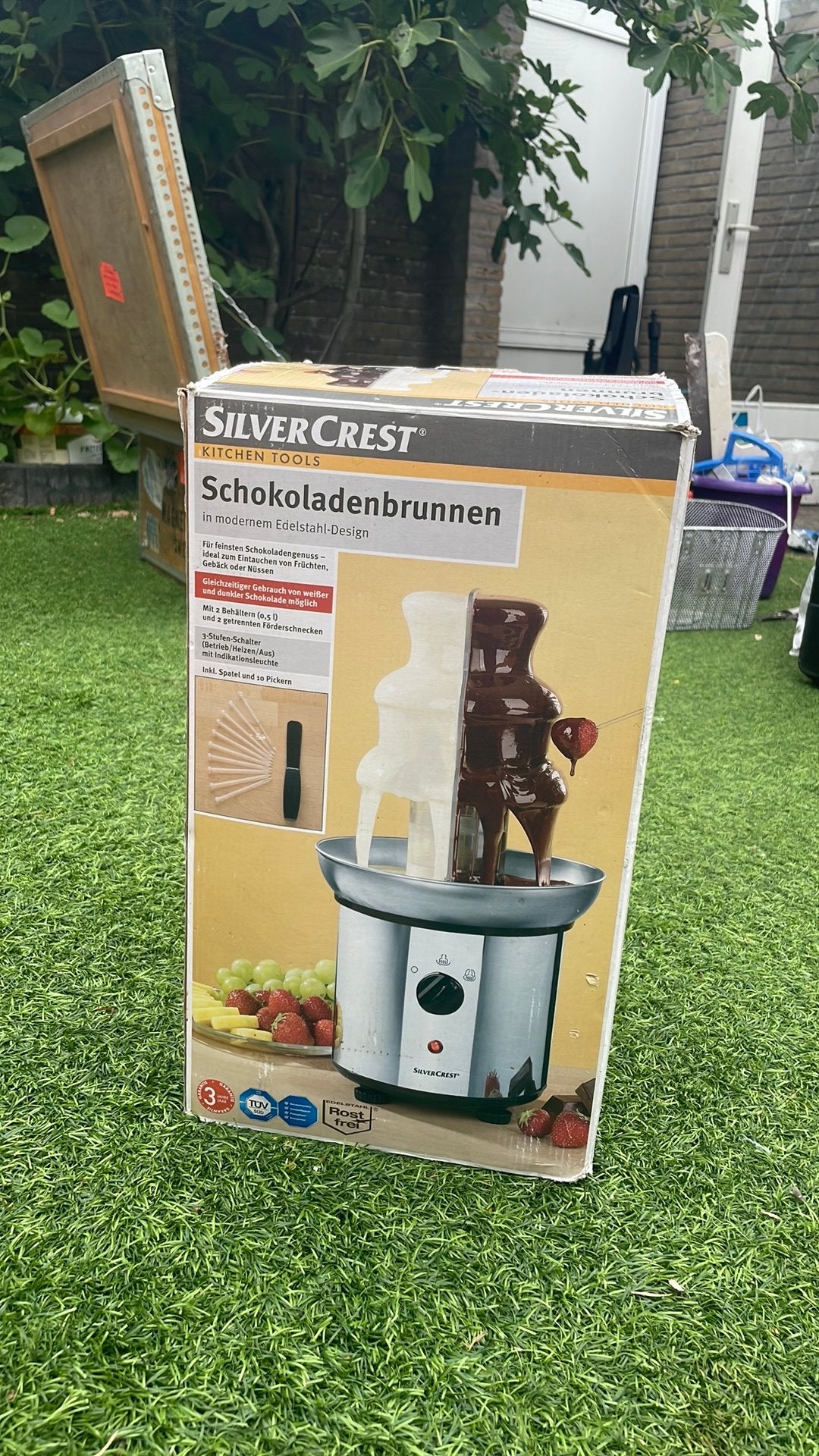 chocolade fontijn, Ophalen of Verzenden, Zo goed als nieuw